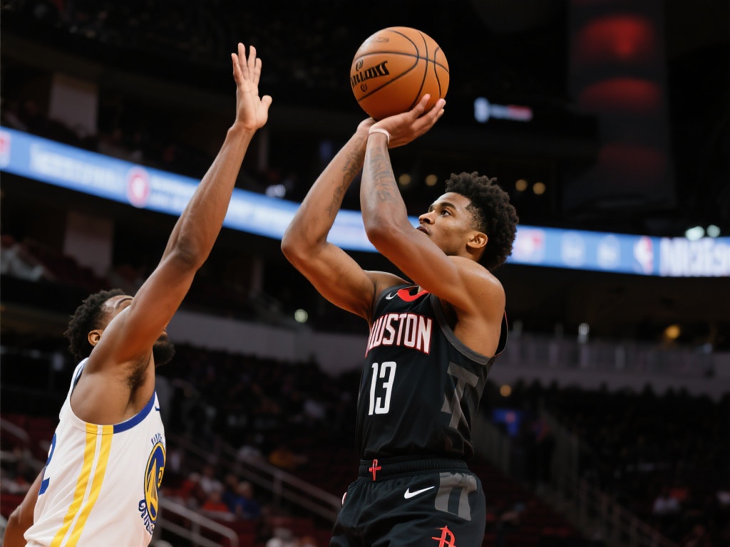 杰伦-格林首轮表现：场均13.3分5.4板2.9助，命中率仅37%与29.5%