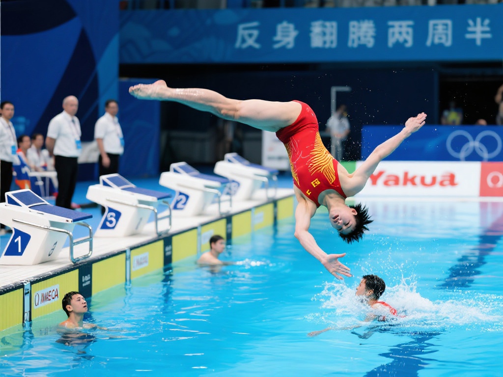 跳水世界杯总决赛：中国队力夺混合团体冠军